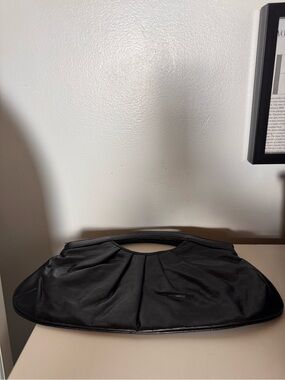 small black handbag